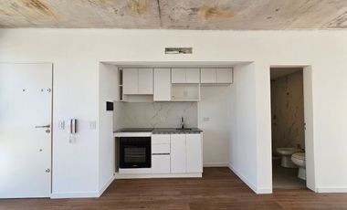 Monoambiente a estrenar, terminado, en 3er piso.