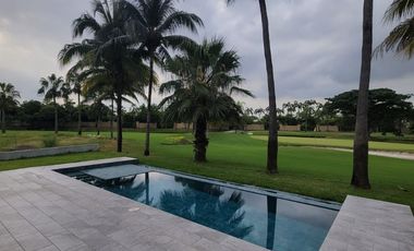 En alquiler exclusiva casa de estreno en Mocoli Golf, Isla Mocoli, Samborondon