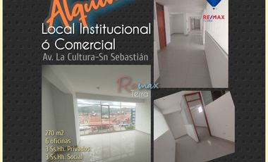 Oficinas corporativas en Alquiler en Av. Principal Av. La Cultura-San Sebastián