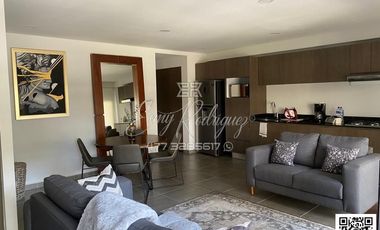 DEPARTAMENTO LOFT AMUEBLADO, 1 REC. DE LUJO, BLVD, CAMPESTRE, EQUIPADO