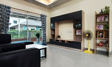 Completed villa in the residential area of 89 Village, Mae Ramphueng, Rayong