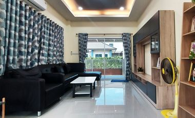 Completed villa in the residential area of 89 Village, Mae Ramphueng, Rayong