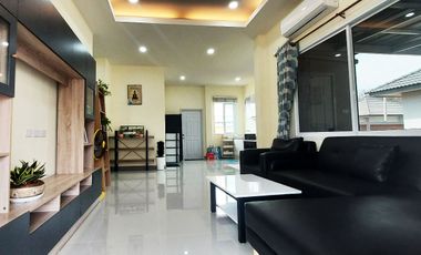 Completed villa in the residential area of 89 Village, Mae Ramphueng, Rayong