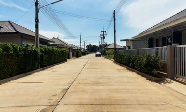 Completed villa in the residential area of 89 Village, Mae Ramphueng, Rayong