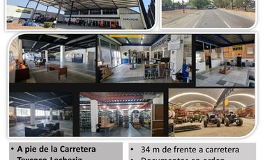 VENTA de BODEGA a pie de Carretera Lecheria- Acuexcomac, Atenco, Edo. de México $29.5 MDP