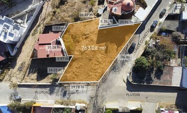 TERRENO EN VENTA  763 m2 COL. LA AURORA