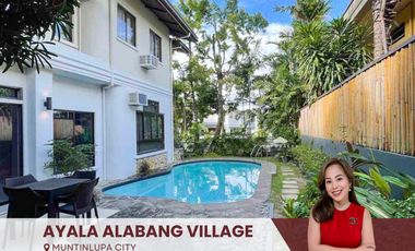 4-Bedroom 4BR House for Sale in Ayala Alabang Village, Muntinlupa