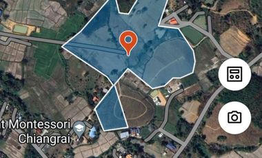 Land for sale with mountain view, good atmosphere, Doi Hang, Chiang Rai Special price land, suitable for investment and business