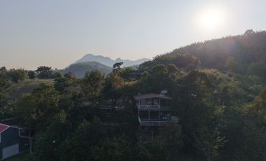 Land for sale with mountain view, good atmosphere, Doi Hang, Chiang Rai Special price land, suitable for investment and business