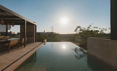 Casa con terraza y alberca privada, en venta, Todos Santos, Baja California Sur