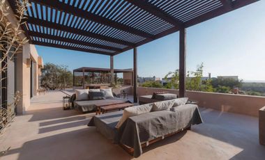 Casa con terraza y alberca privada, en venta, Todos Santos, Baja California Sur