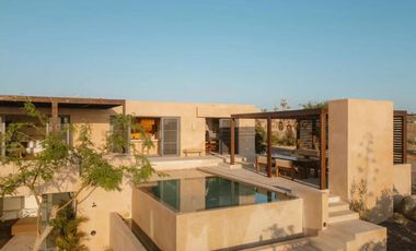 Casa con terraza y alberca privada, en venta, Todos Santos, Baja California Sur