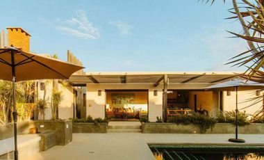 Casa con terraza y alberca privada, en venta, Todos Santos, Baja California Sur