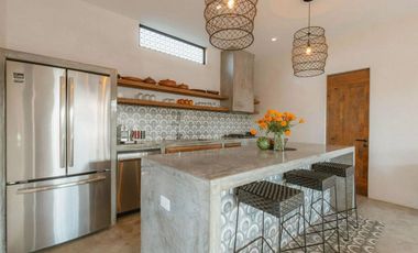 Casa con terraza y alberca privada, en venta, Todos Santos, Baja California Sur