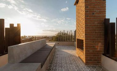 Casa con terraza y alberca privada, en venta, Todos Santos, Baja California Sur