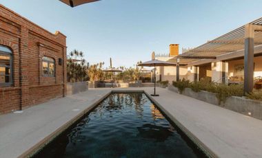 Casa con terraza y alberca privada, en venta, Todos Santos, Baja California Sur