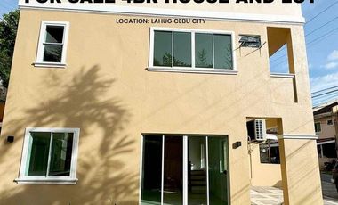 FOUR 4 BEDROOM HOUSE FOR SALE IN LAHUG CEBU CITY,CEBU, PHILIPPINES