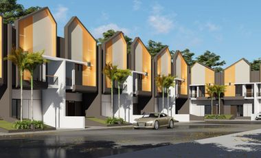 DIJUAL RUMAH 2 LANTAI SCANDINAVIAN