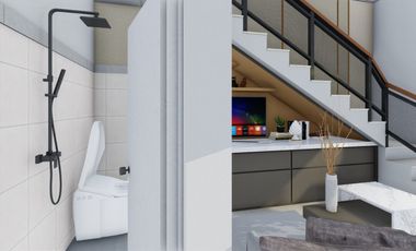 DIJUAL RUMAH 2 LANTAI SCANDINAVIAN
