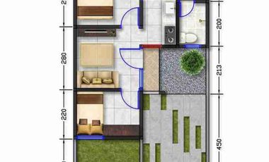 RUMAH HANYA 1KM KE RS UNISBA FREE BIAYA BIAYA DI NAGREG BANDUNG