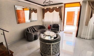 👨‍👩‍👧‍👦 VENDO MODERNA Y ELEGANTE CASA DE 3 PISOS + AZOTEA EN SAN LUIS