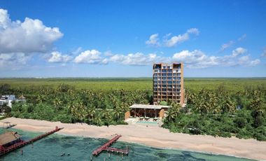 DEPARTAMENTO CON VISTA AL MAR Y CLUB DE PLAYA PRIVADO EN CANCUN