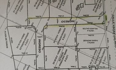 Terreno en venta, Cotacachi, Quiroga 433m2, con ubicación privilegiada en el centro