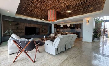 Casa frente al mar con alberca privada en venta, San Benito, Yucatán