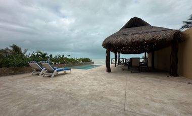 Casa frente al mar con alberca privada en venta, San Benito, Yucatán