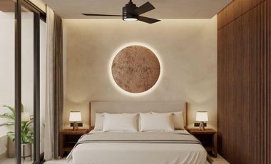 DEPARTAMENTO A PASOS DE LA PLAYA EN PUERTO MORELOS