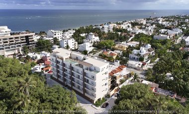 DEPARTAMENTO A PASOS DE LA PLAYA EN PUERTO MORELOS