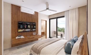 DEPARTAMENTO A PASOS DE LA PLAYA EN PUERTO MORELOS