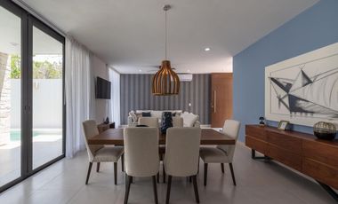 CASA 3 HABITACIONES CON JARDIN EN PLAYA DEL CARMEN