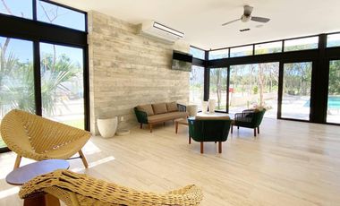 CASA 3 HABITACIONES CON JARDIN EN PLAYA DEL CARMEN