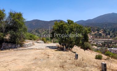 Leon Propiedades vende parcela en sector Zapata, Curacaví.