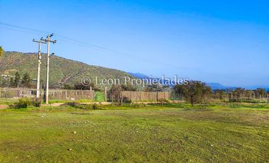 Se venden o permutan 5 sitios de 1000 m2 cada uno en Cuyuncavi abajo, Curacaví