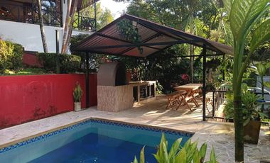 CABAÑA AMOBLADA CON PISCINA,HERMOSA VISTA EN MINCA SANTA MARTA.