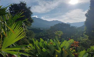 CABAÑA AMOBLADA CON PISCINA,HERMOSA VISTA EN MINCA SANTA MARTA.