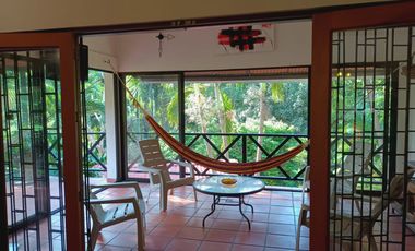 CABAÑA AMOBLADA CON PISCINA,HERMOSA VISTA EN MINCA SANTA MARTA.