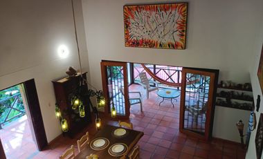 CABAÑA AMOBLADA CON PISCINA,HERMOSA VISTA EN MINCA SANTA MARTA.