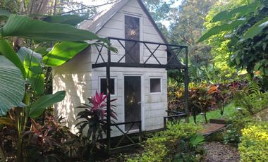 CABAÑA AMOBLADA CON PISCINA,HERMOSA VISTA EN MINCA SANTA MARTA.