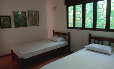 CABAÑA AMOBLADA CON PISCINA,HERMOSA VISTA EN MINCA SANTA MARTA.