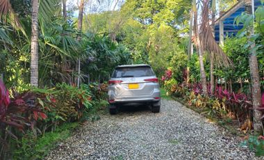 CABAÑA AMOBLADA CON PISCINA,HERMOSA VISTA EN MINCA SANTA MARTA.