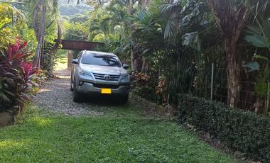 CABAÑA AMOBLADA CON PISCINA,HERMOSA VISTA EN MINCA SANTA MARTA.