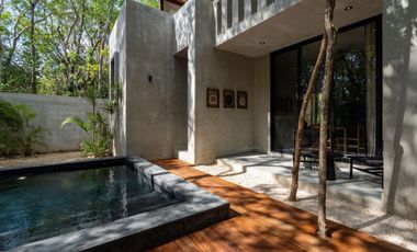 ESPECTACULAR CASA CON ALBERCA EN HOLISTIKA TULUM