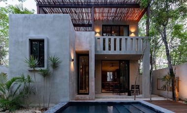ESPECTACULAR CASA CON ALBERCA EN HOLISTIKA TULUM