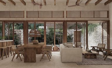 CASA DE LUJO CON JARDIN Y ALBERCA EN TULUM