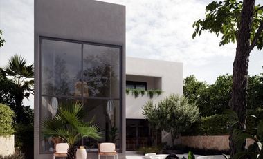 ESPECTACULAR CASA CON JARDIN Y ALBERCA A METROS DE LA PLAYA EN TULUM