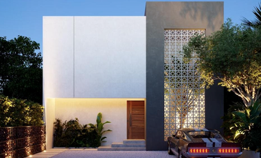 ESPECTACULAR CASA CON JARDIN Y ALBERCA A METROS DE LA PLAYA EN TULUM
