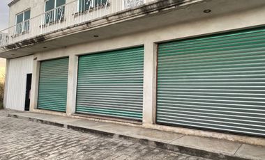 VENTA LOCALES COMERCIALES CON AMPLIA BODEGA CON A  1 CUADRA VIA CORTA EN COL. EL ALTO CHIAUTEMPAN, TLAXCALA